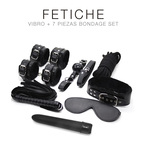 Kit Fetiche BDSM con vibro 7 piezas